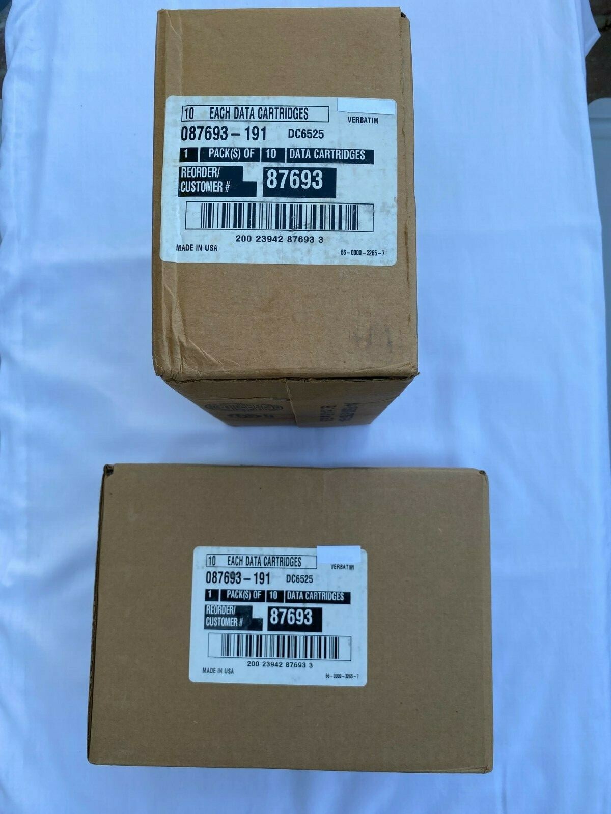 NEW Verbatim DC-6525 Data Cartridge 525MB (20-Pack) (Equivalent to 3M / Imation)