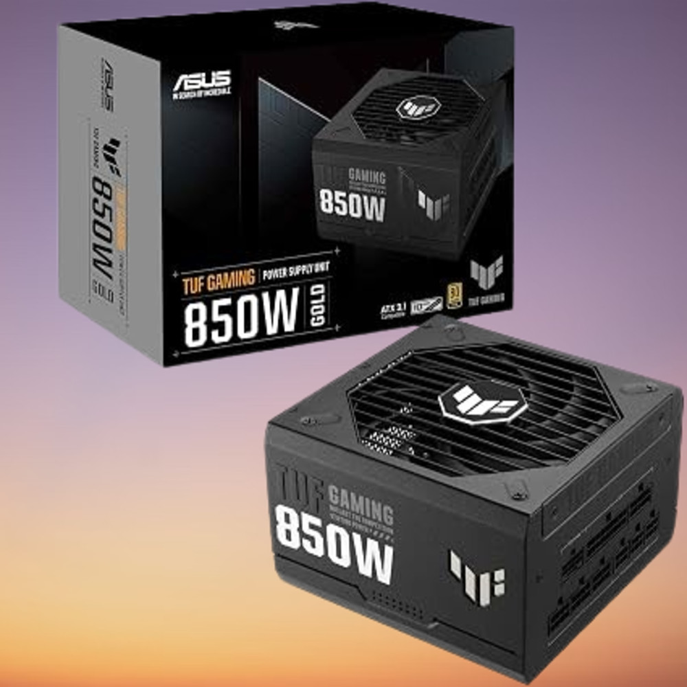 ASUS TUF Gaming 850W Gold, ATX 3.1 Compatible, Fully Modular, 80+ Gold