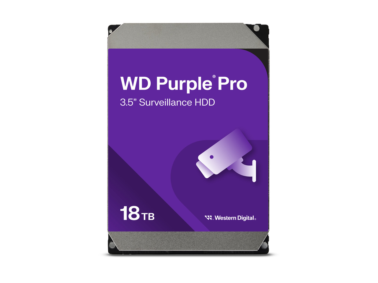 WD Purple Pro 18TB 7200 RPM 512MB Cache SATA 6.0Gb/s 3.5" Internal Hard Drive -