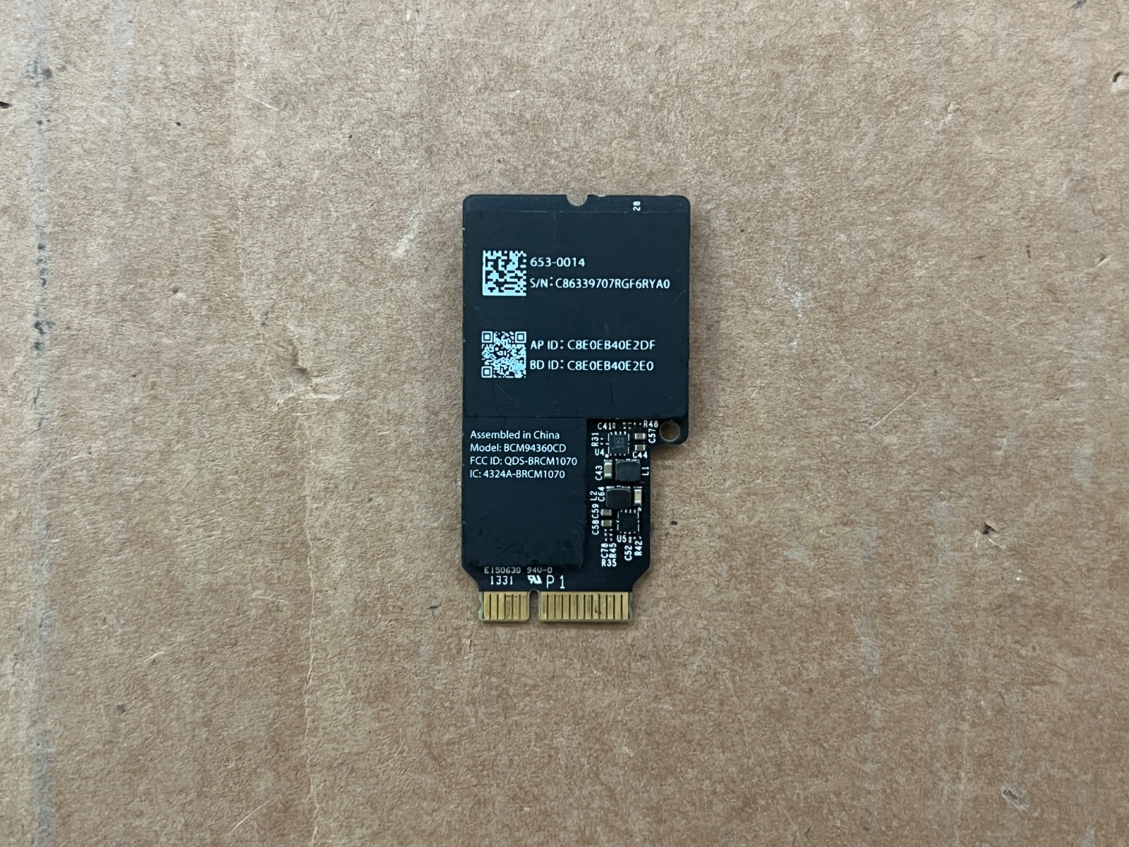 Broadcom BCM94360CD 802.11ac 4.0 for Apple 27" iMac AirPort WiFi+Bluetooth card