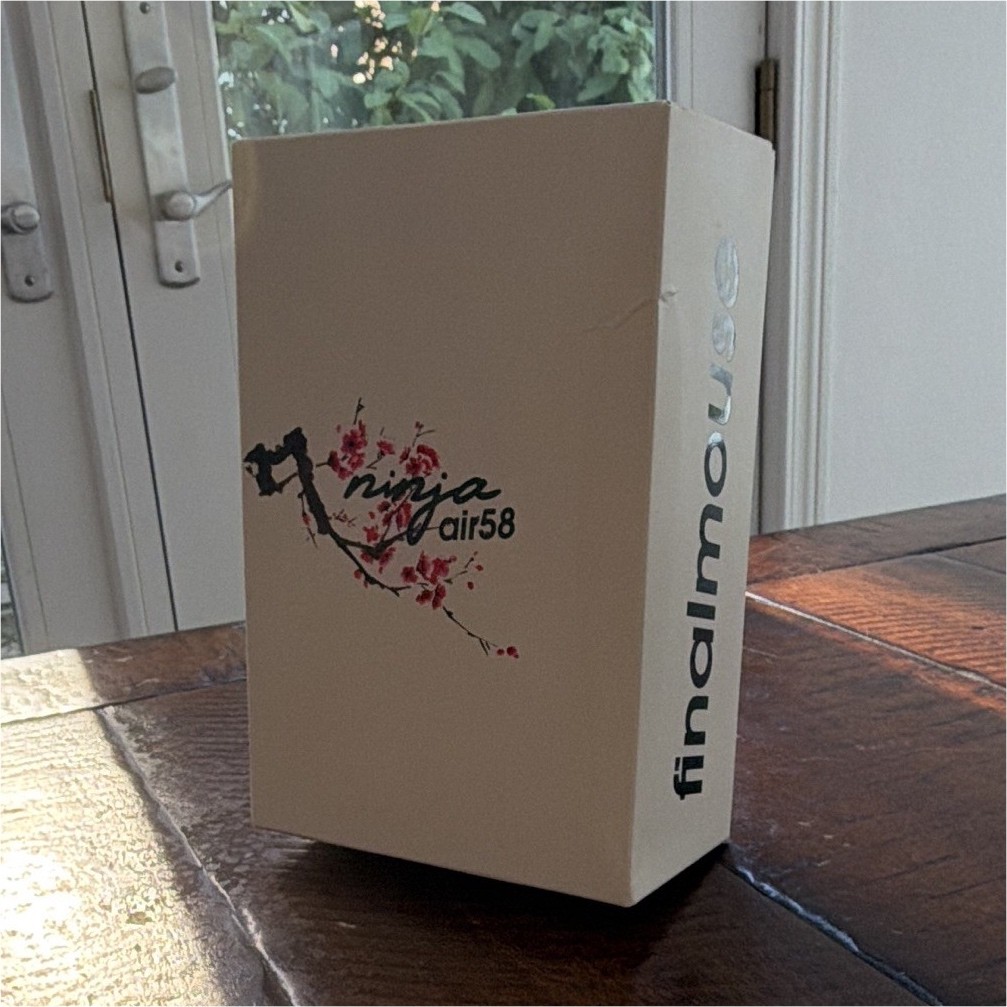 Finalmouse Air58 Ninja Wired Optical Gaming Mouse 3200 DPI 6-Button White