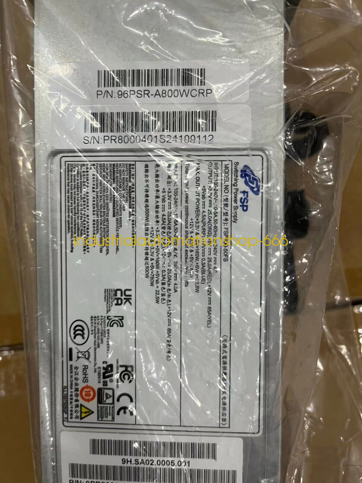 1PCS NEW FSP800-50FS power module Via DHL or FedEX