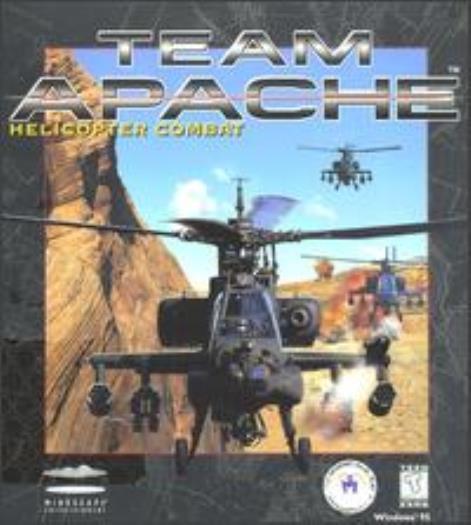 Team Apache: Helicopter Combat PC CD pilot rescue destroy target missiles game