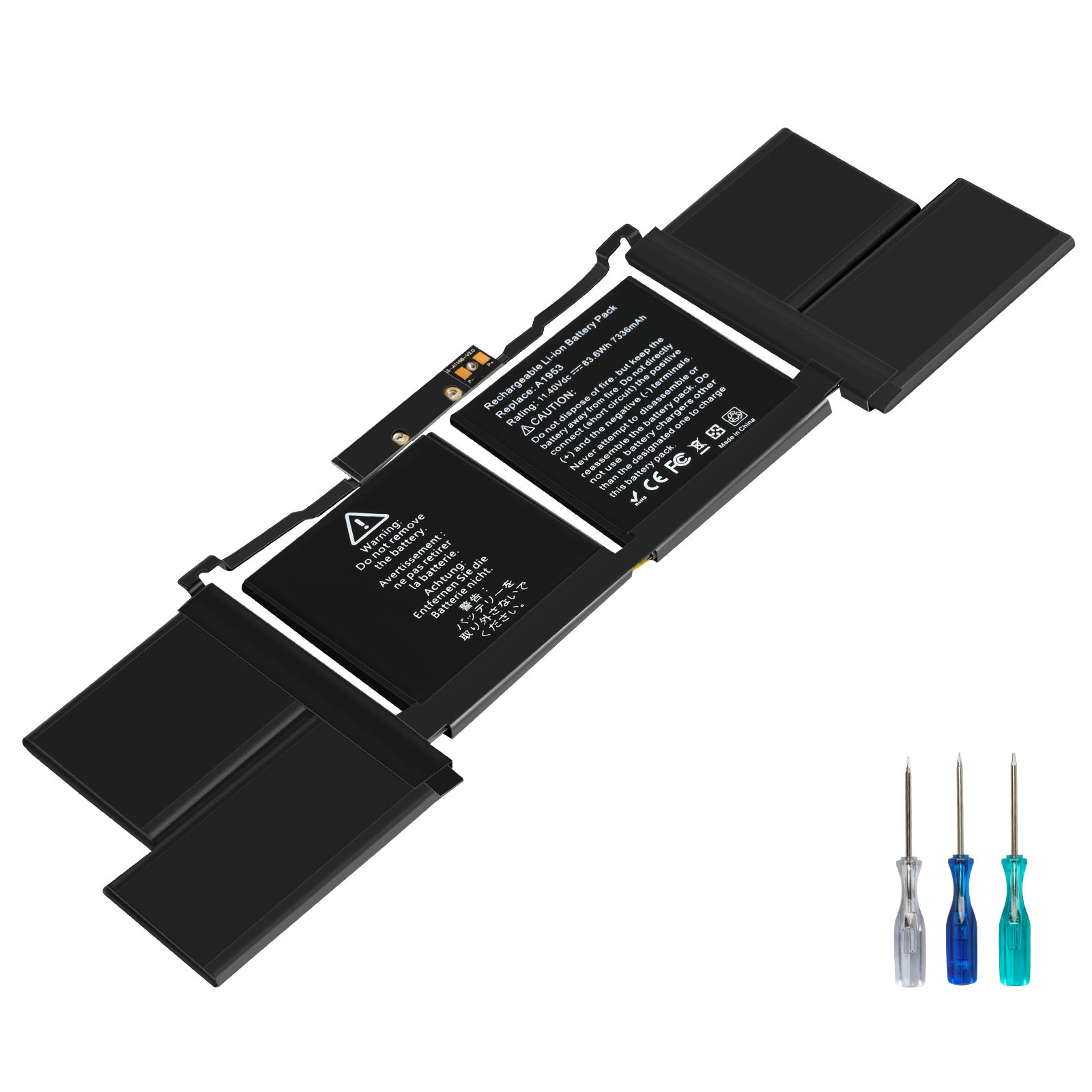 A1953 Battery for Apple MacBook Pro 15 Inch A1990 Mid 2018 2019 EMC 3215 3359