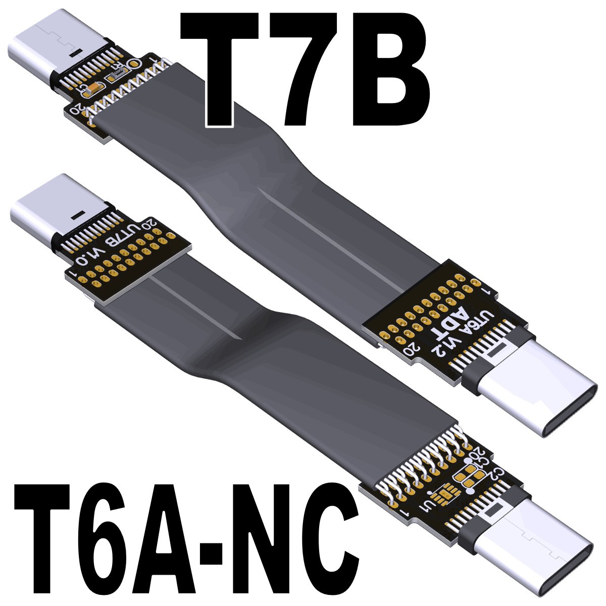 ADT-Link Usb3.2 Extension Cable Phone Tablet Type-c Male Female Charging Gen2x2