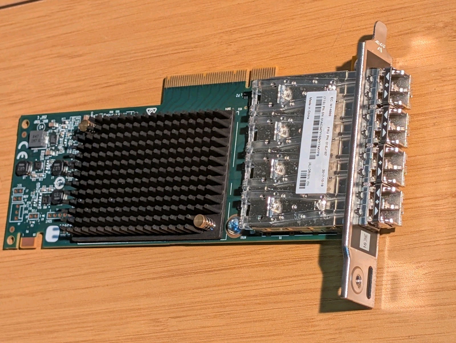 IBM Storwize 01EJ187 16GB FC 4 Port Adapter For V3700