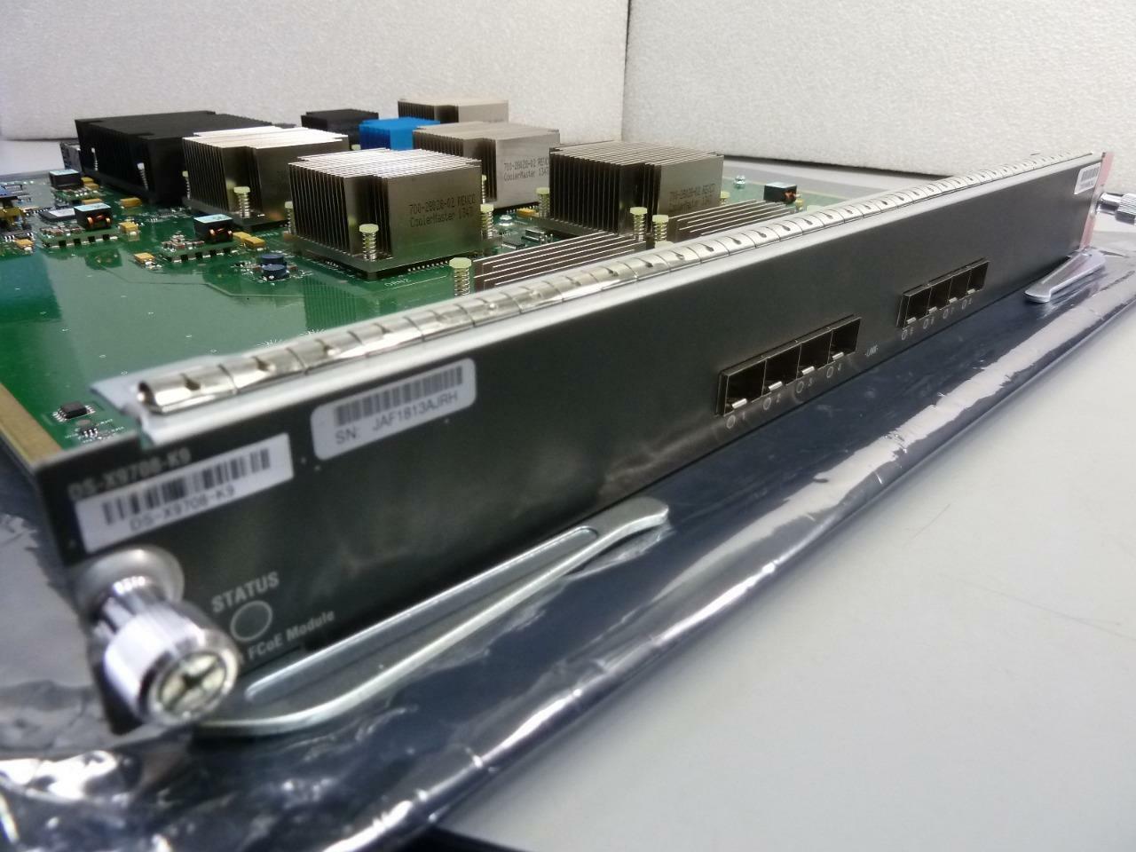 Cisco MDS 9000 DS-X9708-K9 10-Gbps 8-Port FCoE Module 73-13747-01