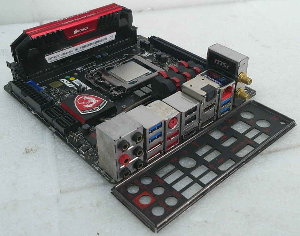MSI Z971 AC (MS-7920 Ver 1.0) MB w/ Intel SR21A CPU 8GB Memory & I/O Shield