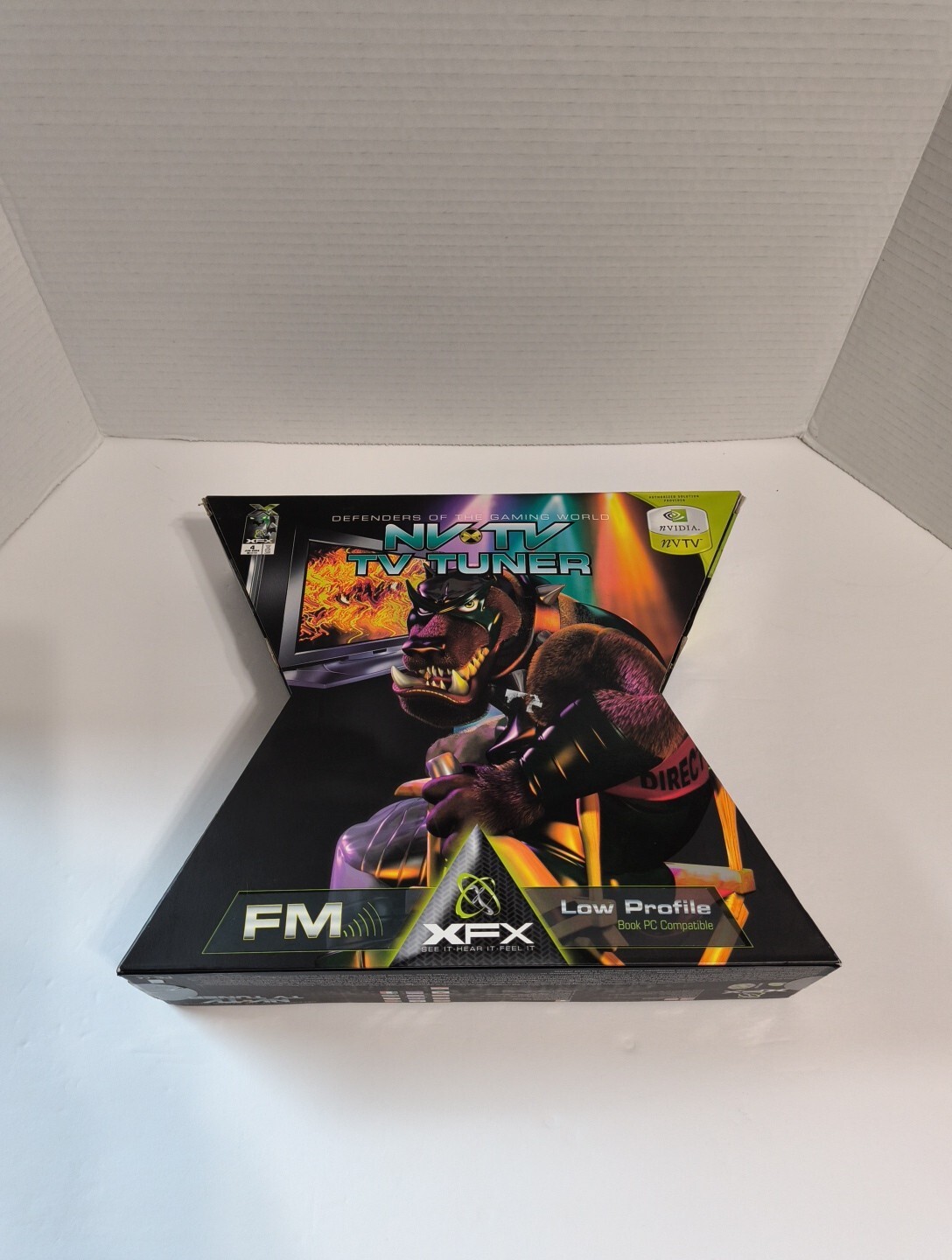 Defenders Of The Gaming World NVTV TV TUNER NVIDIA RARE NIB MP01-FM