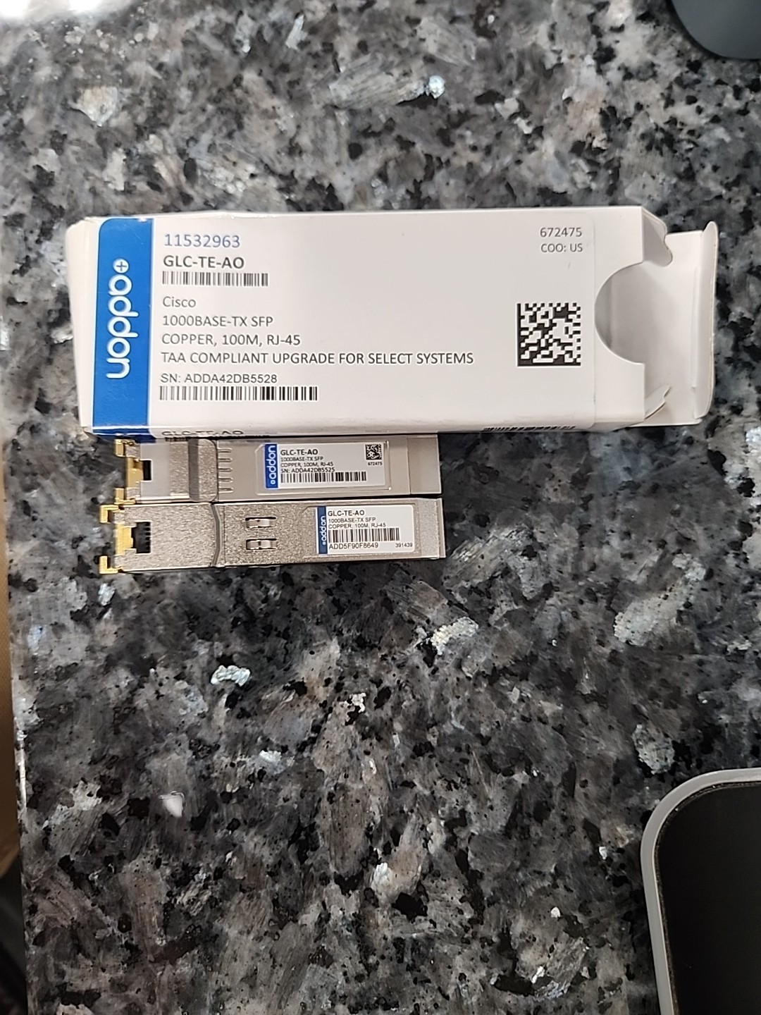 NEW Addon Cisco GLC-TE-AO