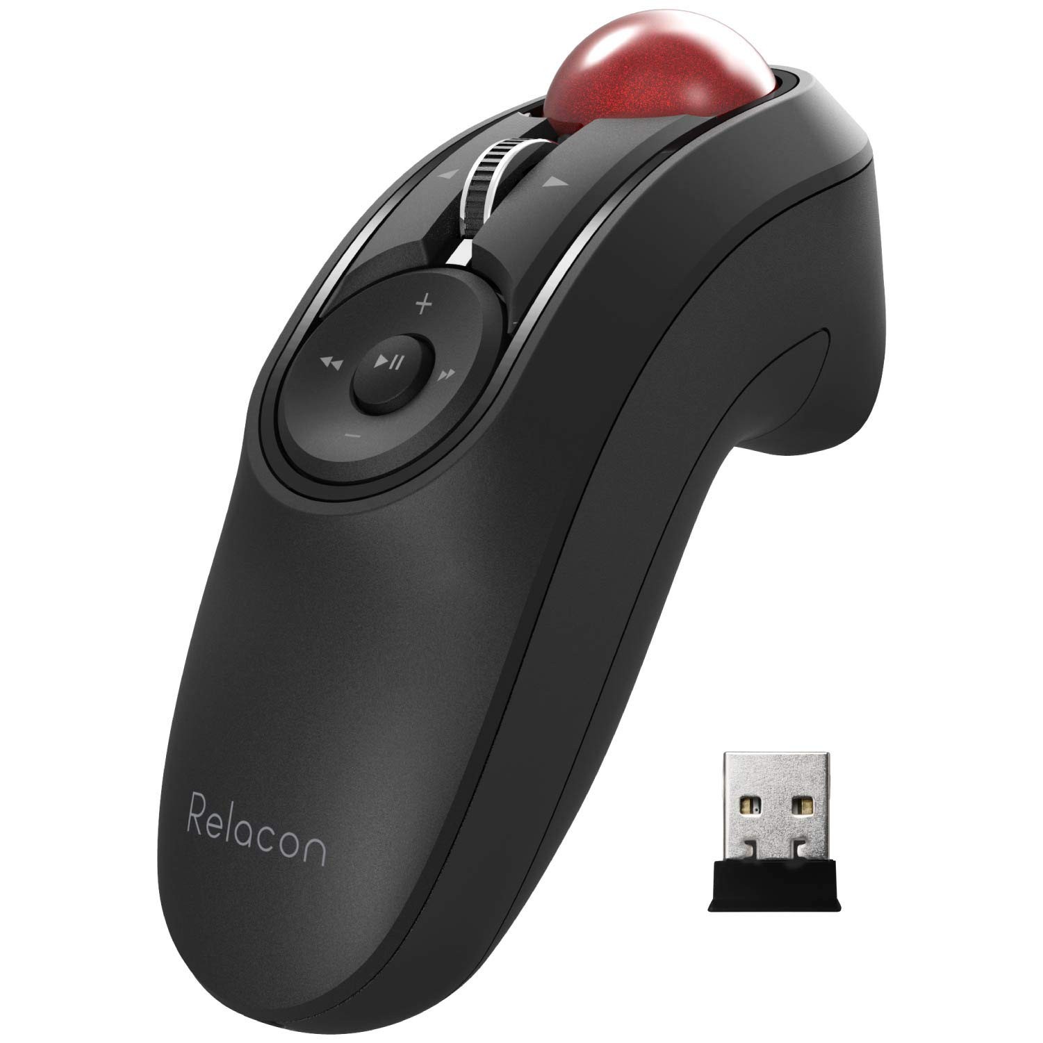 JAPAN ELECOM M-RT1BRXBK Trackball Mouse Handy Type Relacon Media 