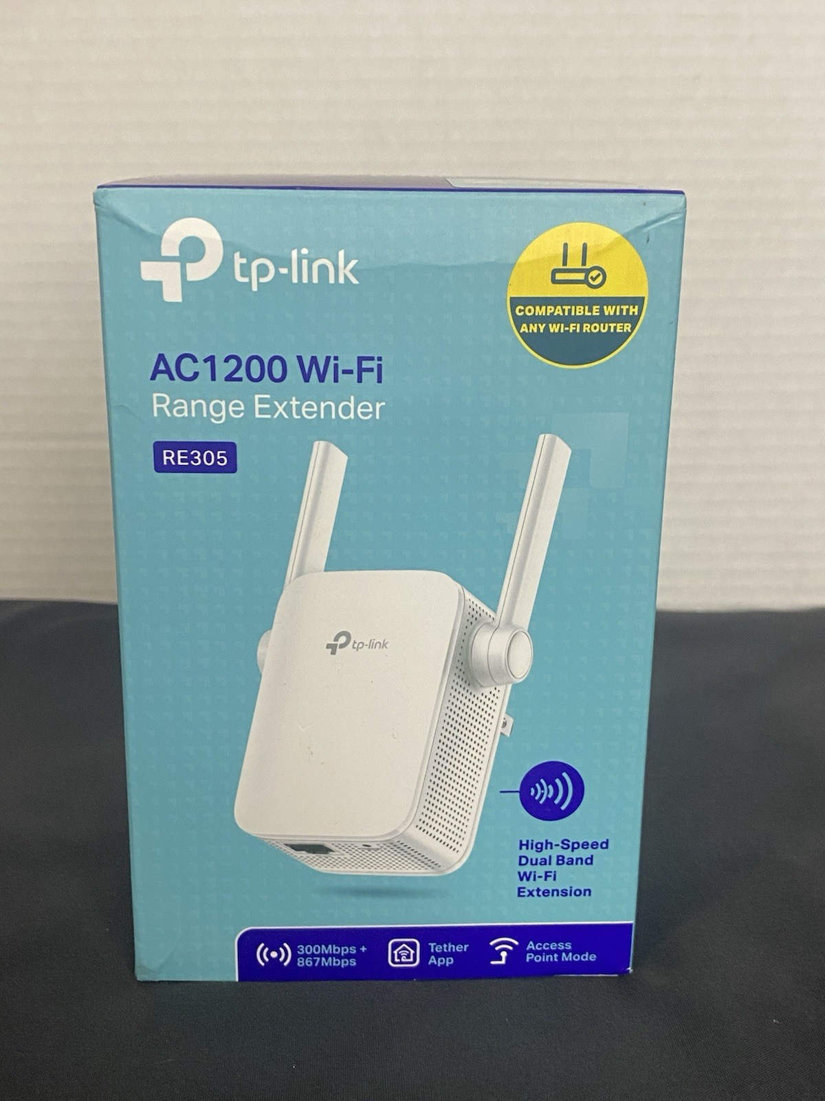 TP-Link RE305 AC1200 Dual Band Wi-Fi Range Extender Up to 1200Mbps New