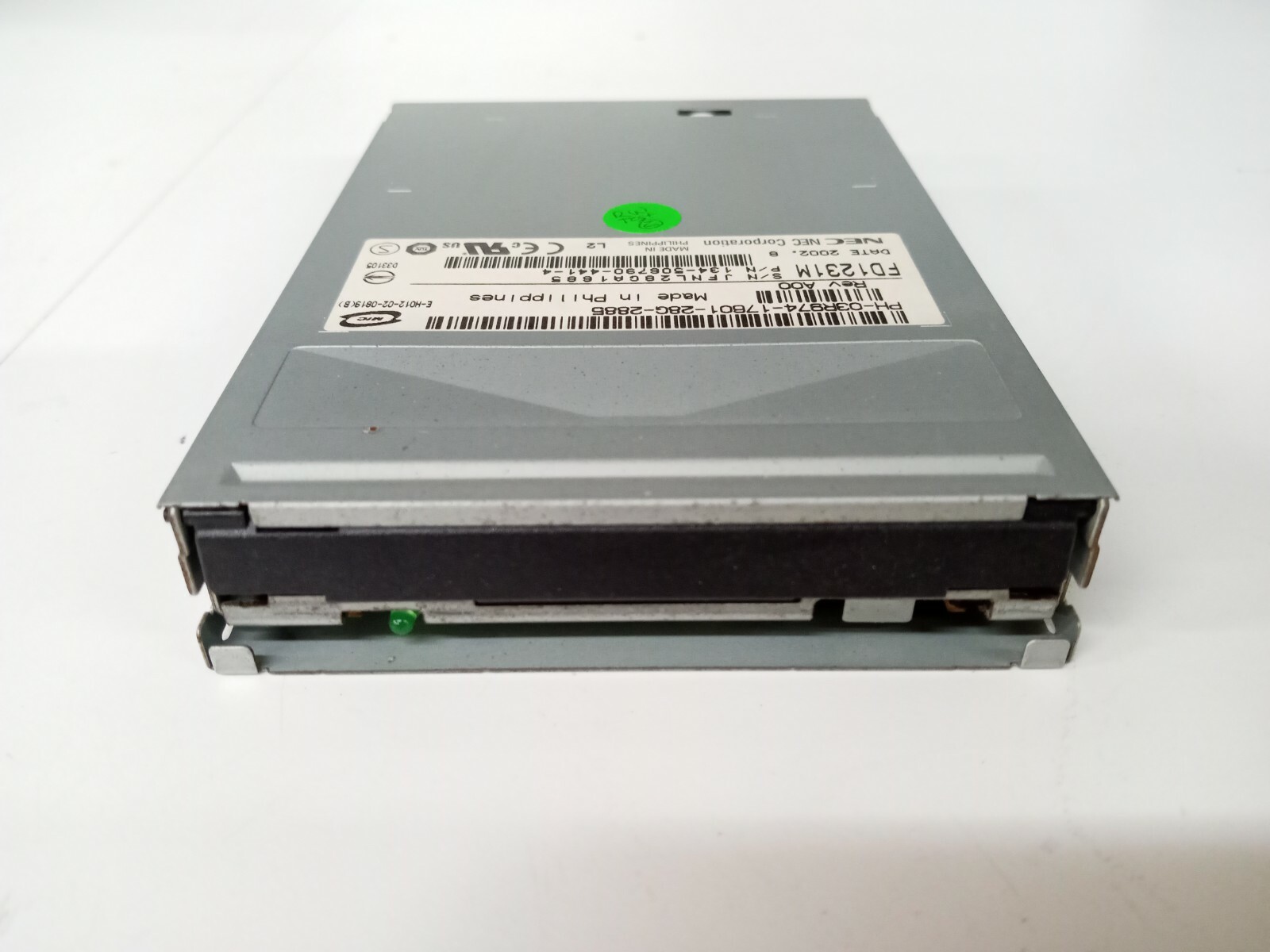 NEC Dell FD1231M 1.44MB Floppy 3.5" Disk Drive 03R974 FDD Black R&W TESTED