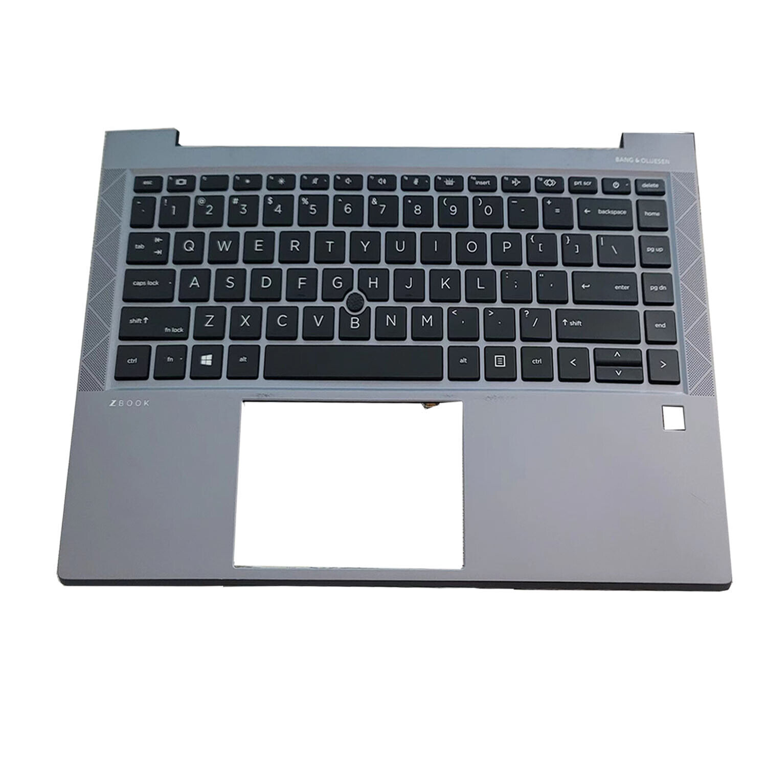 For HP ZBOOK Firefly 14 G7 G8 Gray Palmrest w/Keyboard White Backlit M07131-001