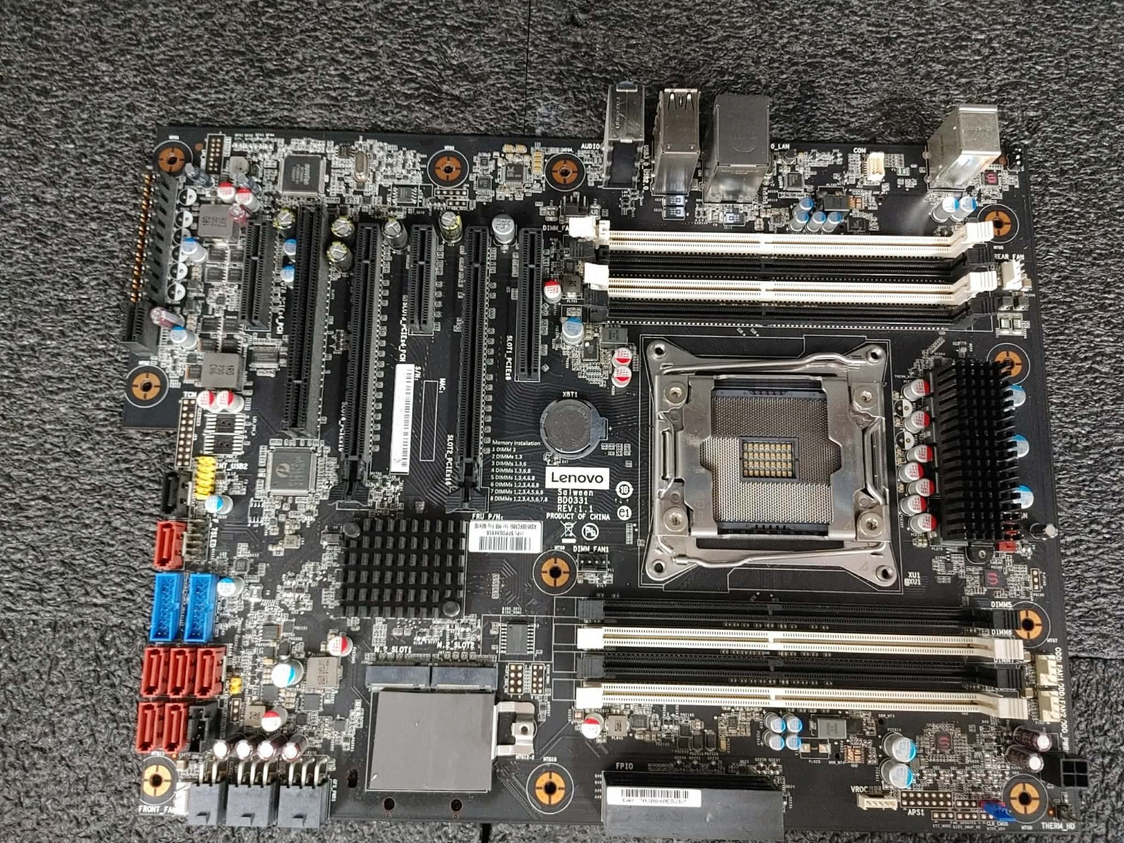 Lenovo Salween BD0331 REV 1.2 ThinkStation P520 Motherboard LGA2011-3 DDR4