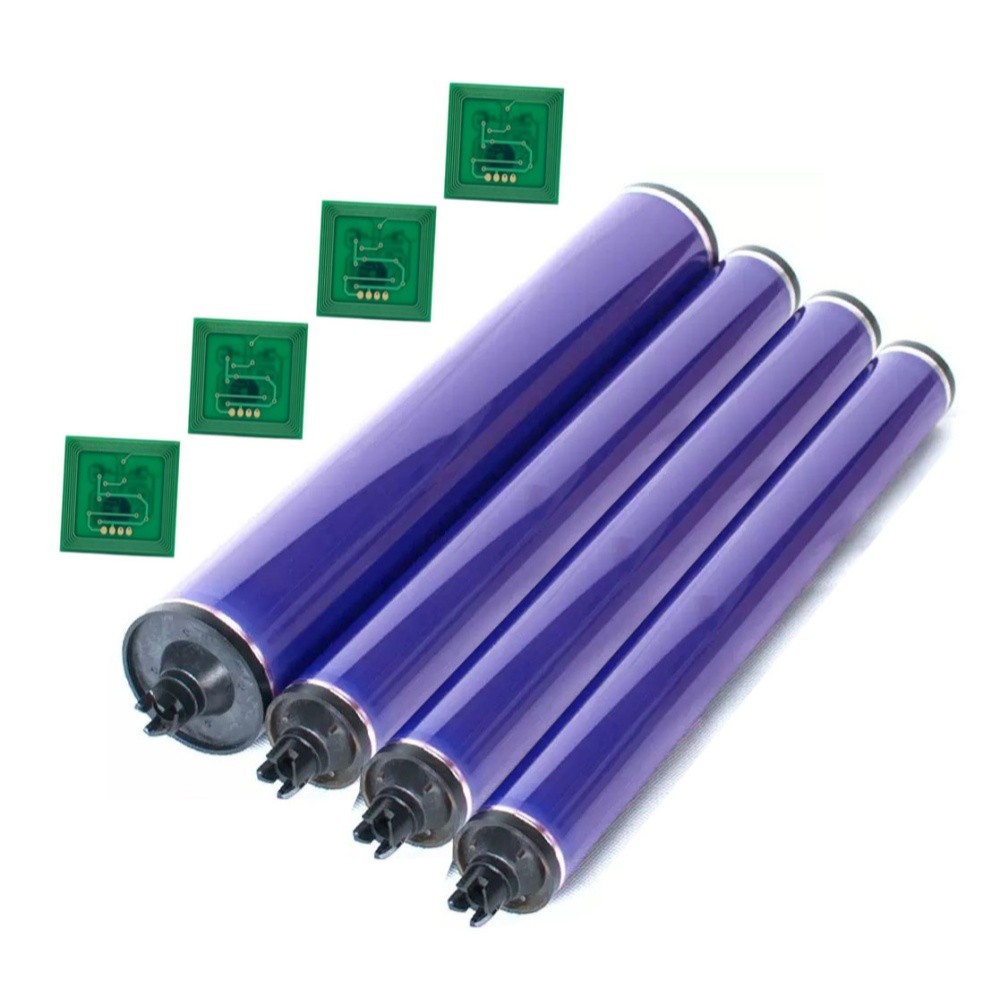 1 Black + 3 DRUM KIT FOR XEROX Docucolor 550 560 570 C60 C70 013R00663-013R00664