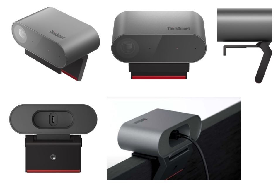 Lenovo ThinkSmart Cam - Brand New Enterprise AI Video Conferencing Camera 4K