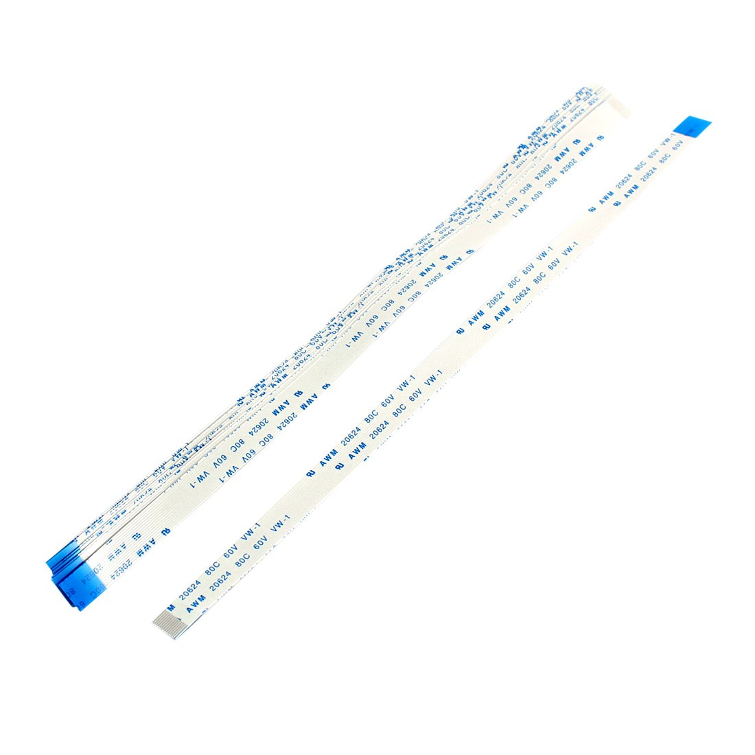 10PCS Flexible Flat Cable 4 Pins 1.0mm Pitch AWM 20624 80C 60V FFC Cable 200mm