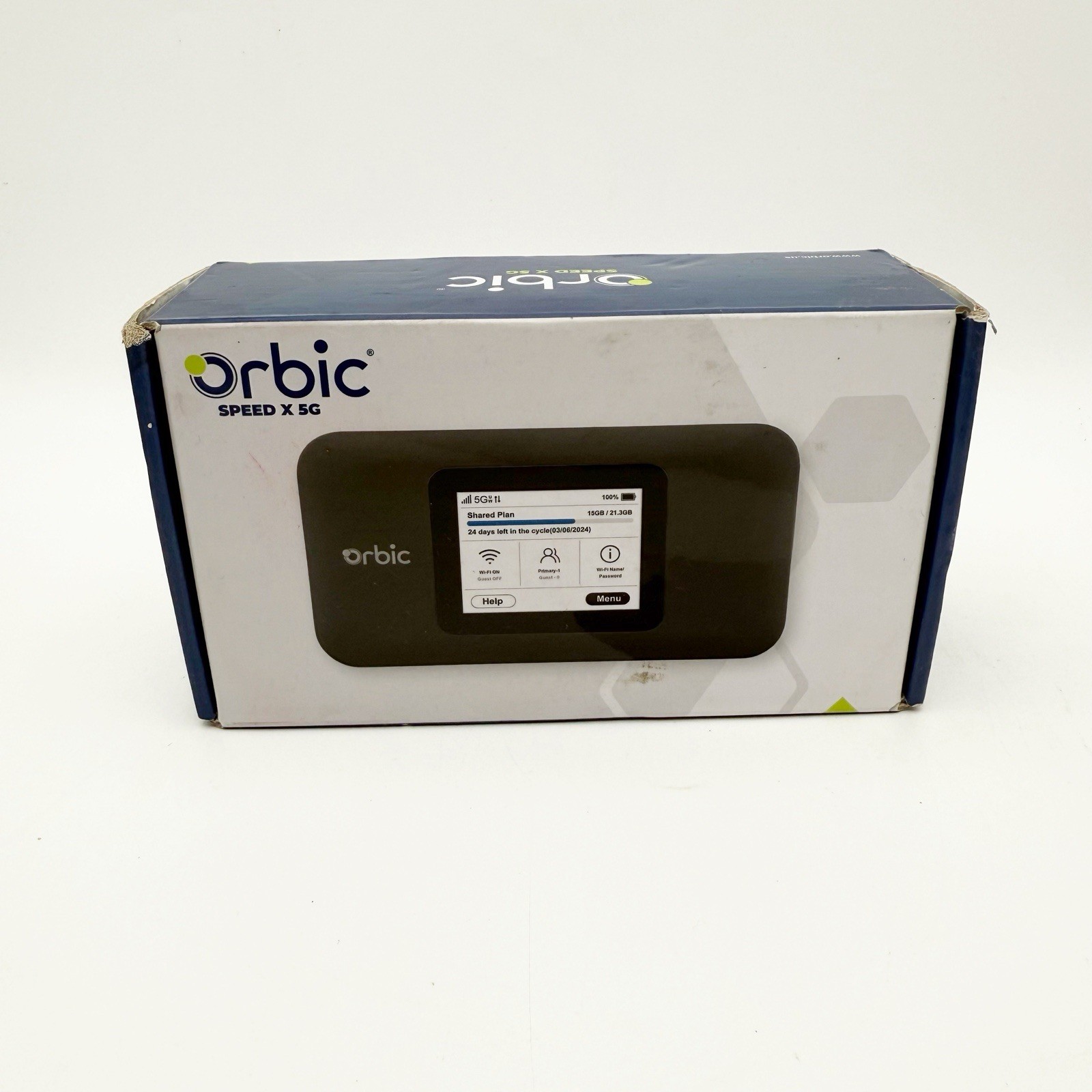 Verizon Orbic Speed X 5G Hotspot R562L5 New In Sealed Box
