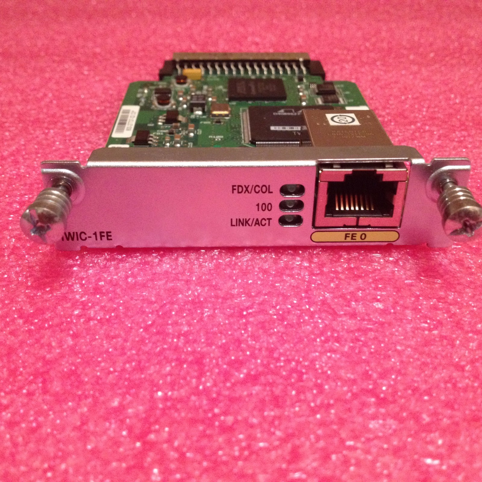 Cisco HWIC-1FE Fast Ethernet Layer 3 WAN Interface Card - 1 Year Warranty