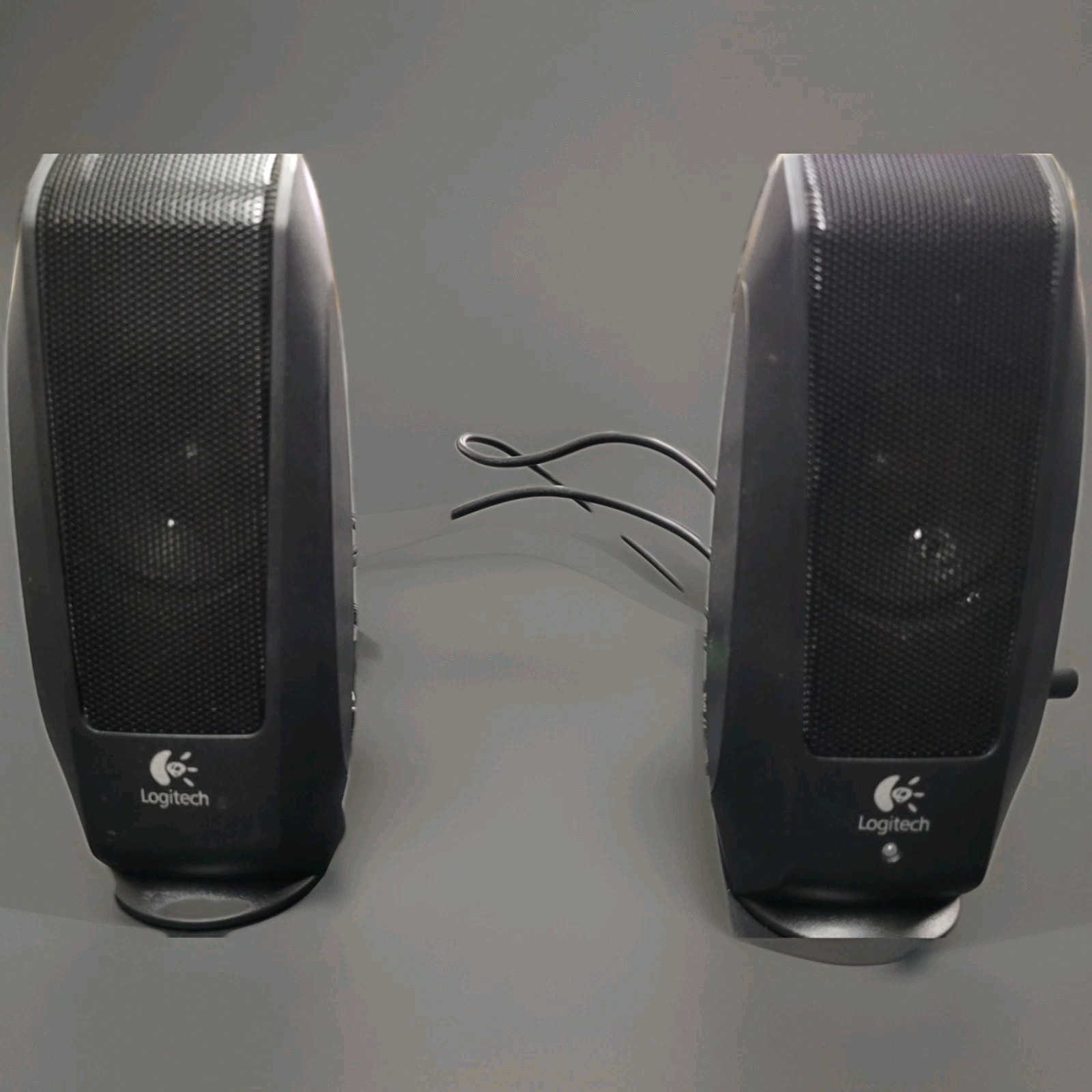 Logitech S-120 Desktop Speaker System - Black