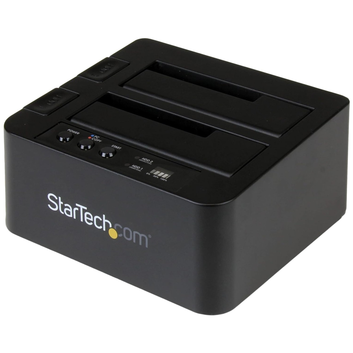 Dual Bay Hard Drive Duplicator & USB SATA Dock