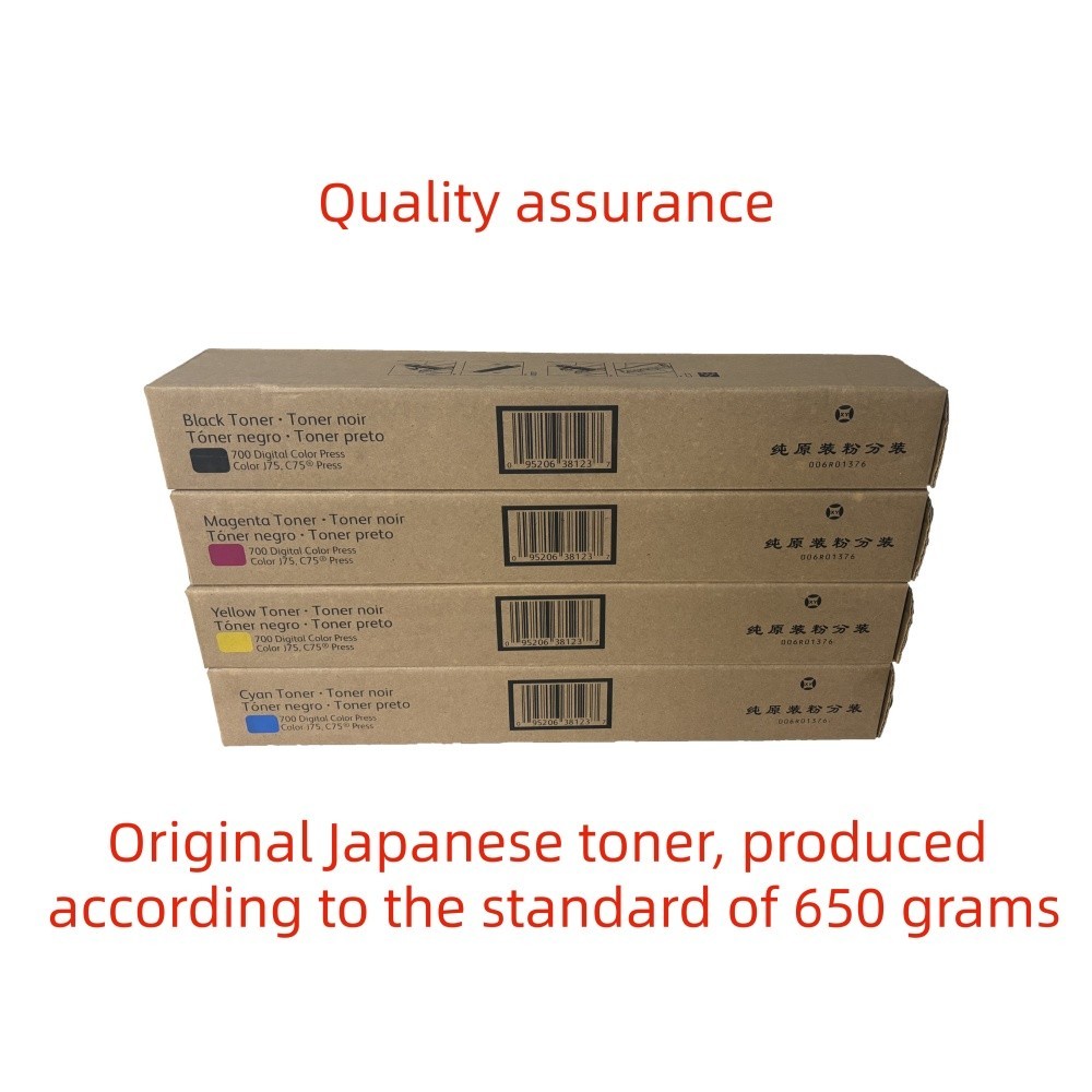4 Pack Japan Replacement Toner for Xerox DocuColor 240 250 252 260 CMYK