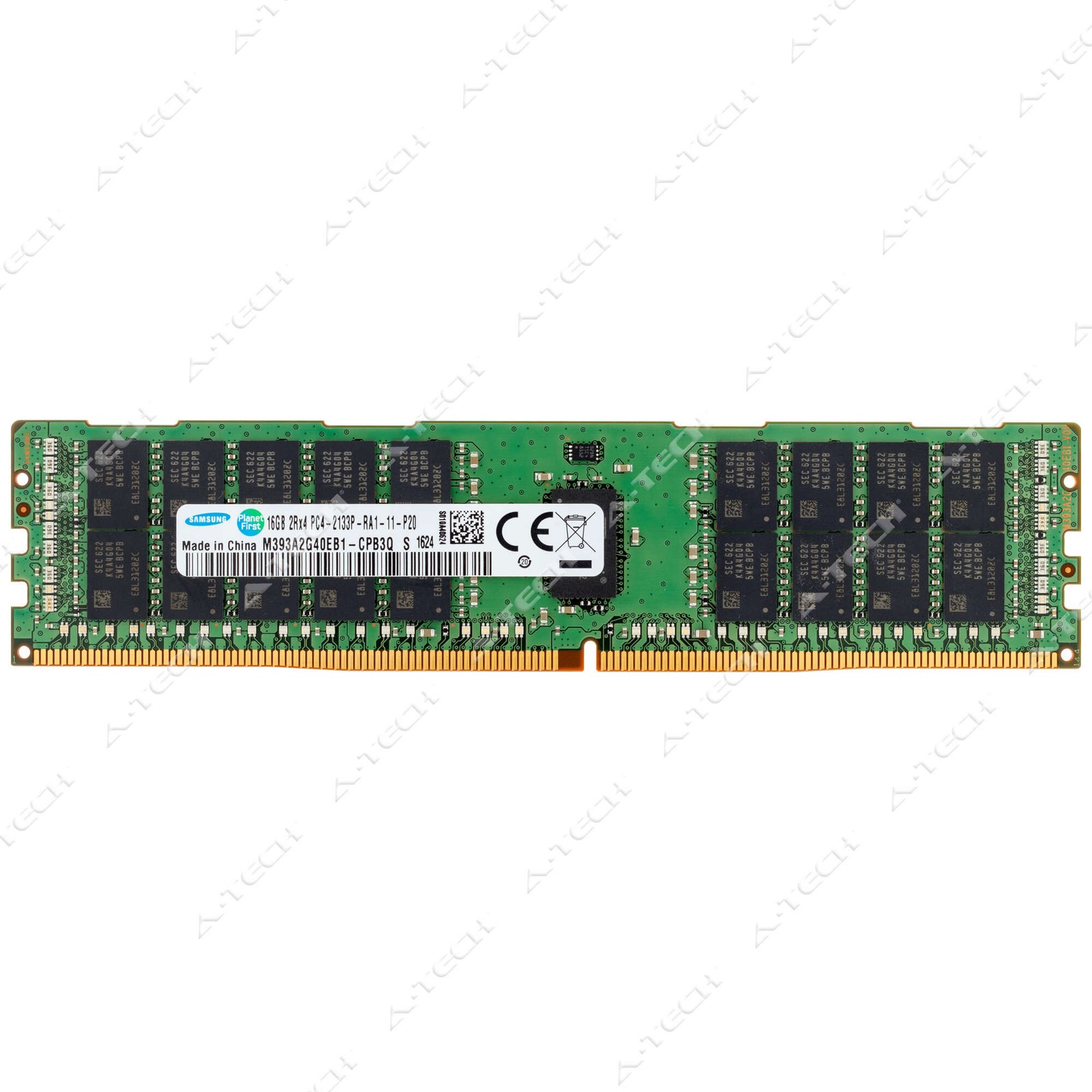 Samsung 16GB DDR4 2133MHz PC4-17000 ECC RDIMM Server Memory RAM M393A2G40EB1-CPB
