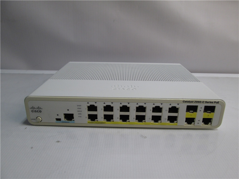 Cisco Catalyst 2960 C Series PoE Switch 2 SFP Tested