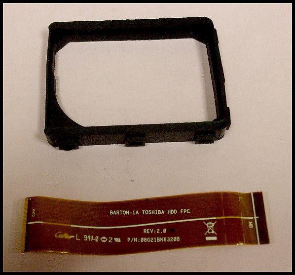 1.8" MOTION COMPUTING MC-C5 CFT-001 ~ ZIF HARD DRIVE CABLE & BOOT MOUNTING