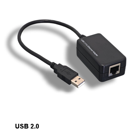 LOT 10pcs USB 2.0 Type A to RJ45 Ethernet Connector 10/100Mbps Internet Port