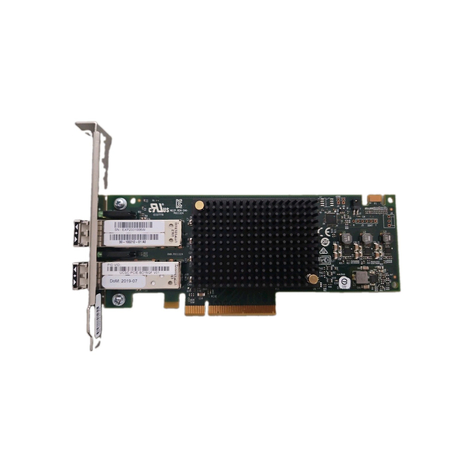 Cisco UCSC-PCIE-BD16GF 16 Gbp/s Network Card with full high bracket