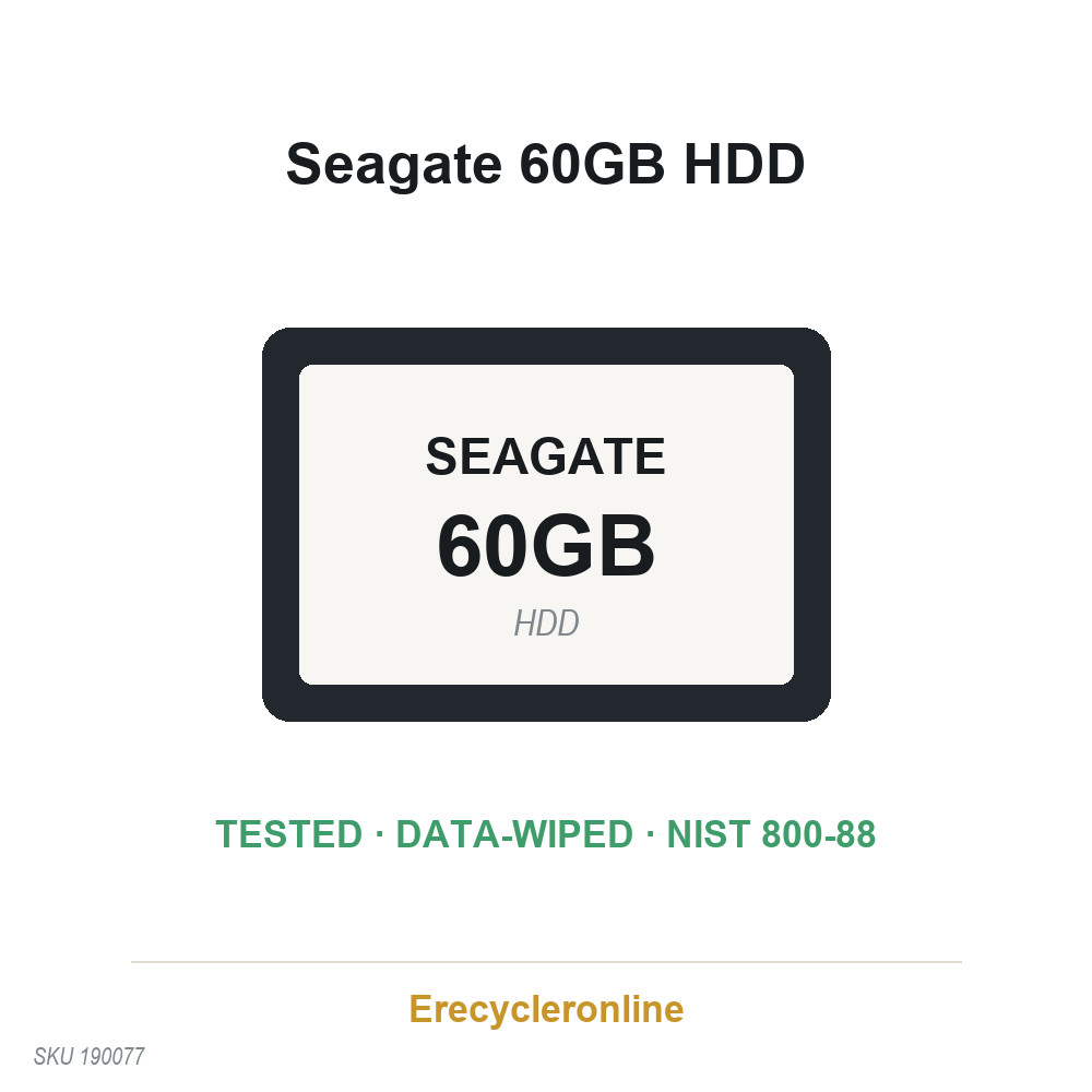 Seagate 60GB HDD ST960813AS