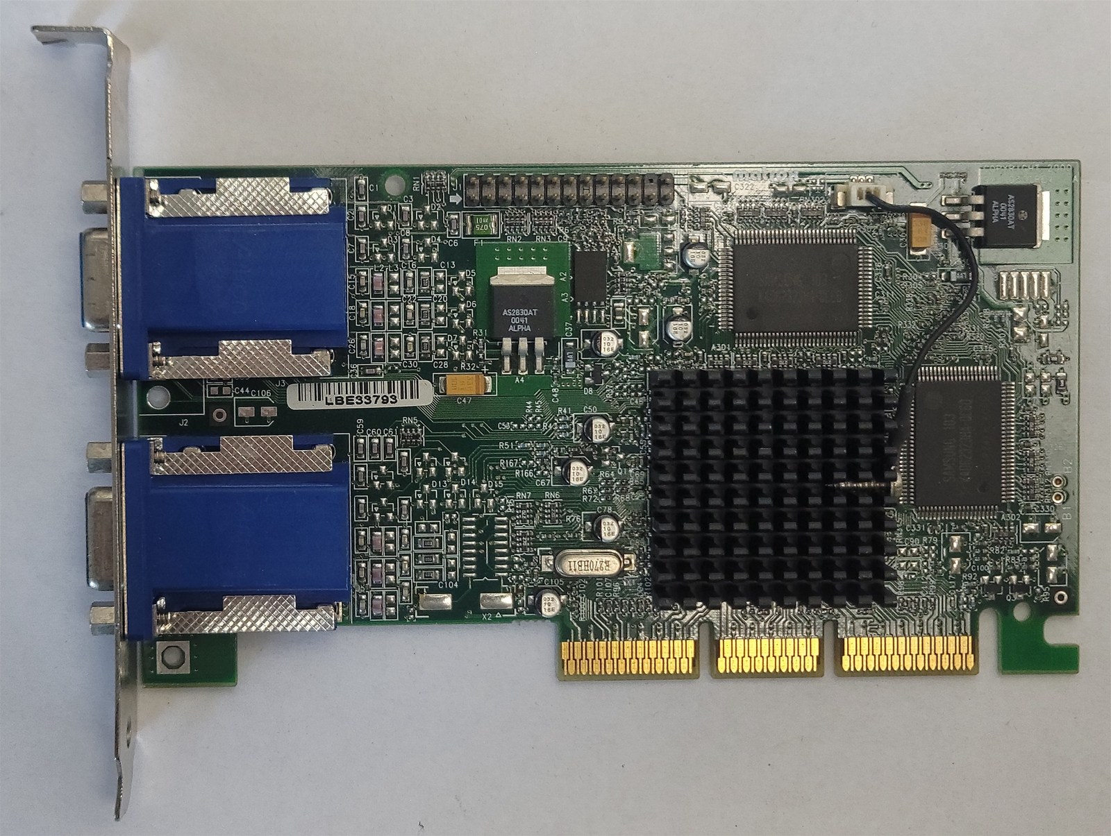 Matrox G45+MDHA16D/0E6 AGP Video Card, Dual VGA, 16MB
