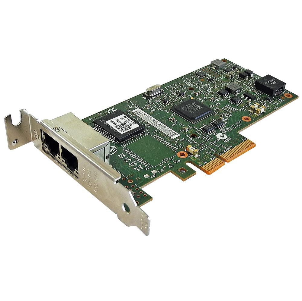 Intel I350-T2 Dual Port PCIe x4 Gigabit Server Adapter FRU PN: 00AG512 LP