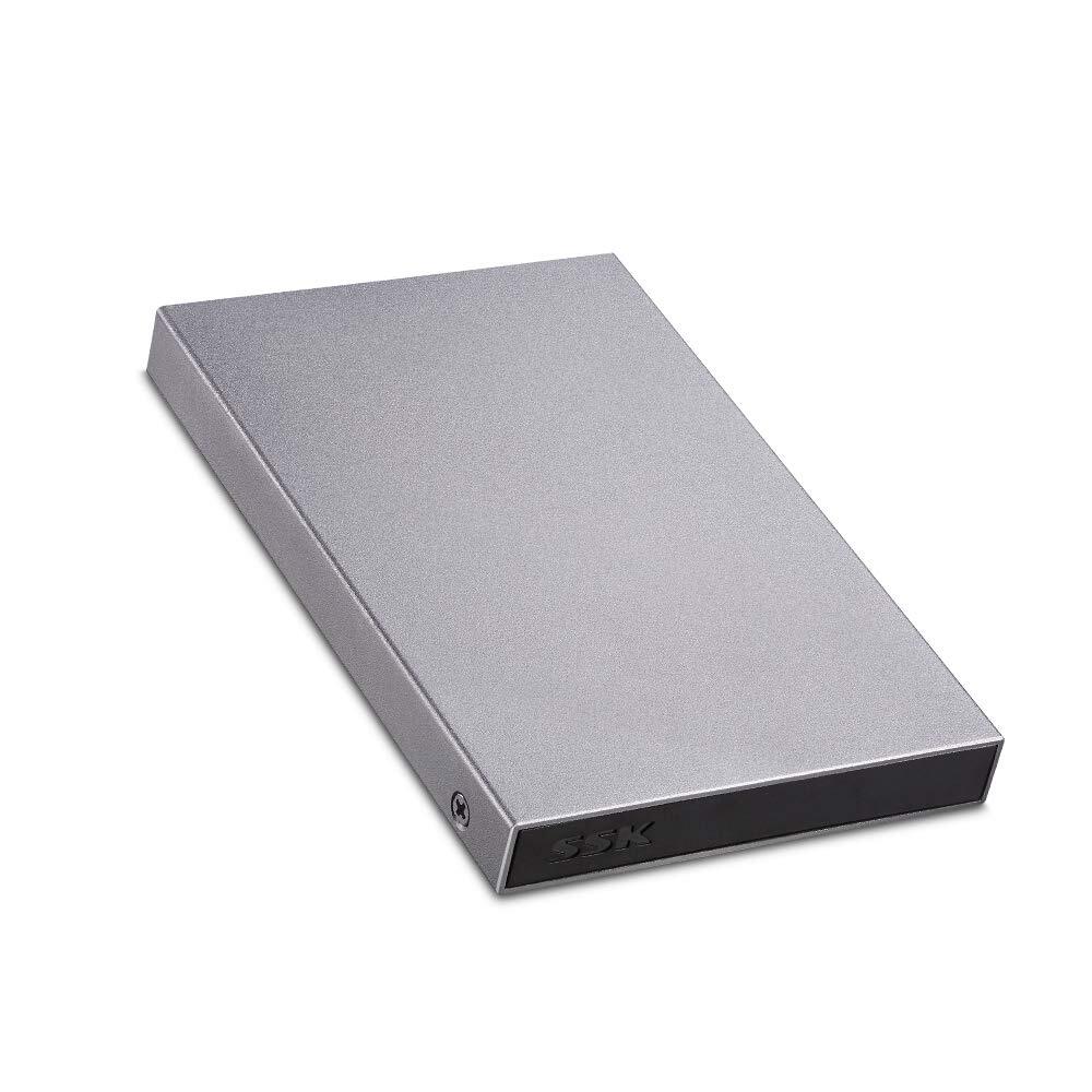 Aluminum USB3.0 to SATA 2.5” External Hard Drive Enclosure Adapter Ultra Slim...