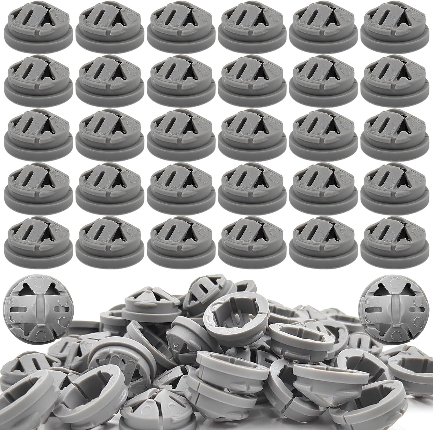 150 Pcs of 3/8-1/2 Inch Electrical Wire Box Connectors, Wire Connectors Push 