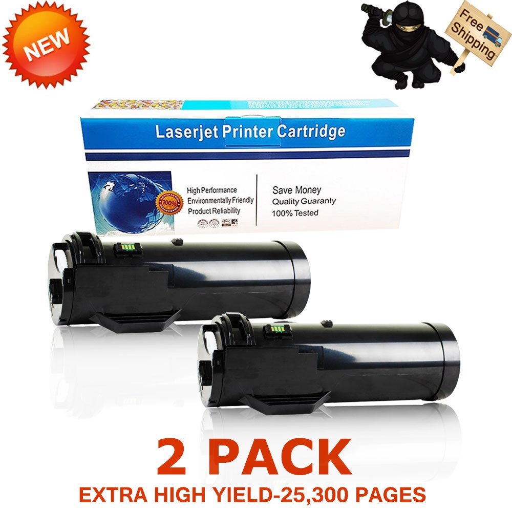 2PK HY Toner for Xerox Phaser 3610 WorkCentre 3615 3615dn 106R02731 25,300 pages