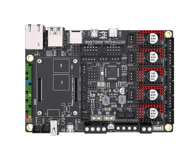 BIGTREETECH Mant M4PM5P M8PMainboard,4/8 Axis Klipper Board for Voron 3D Printer