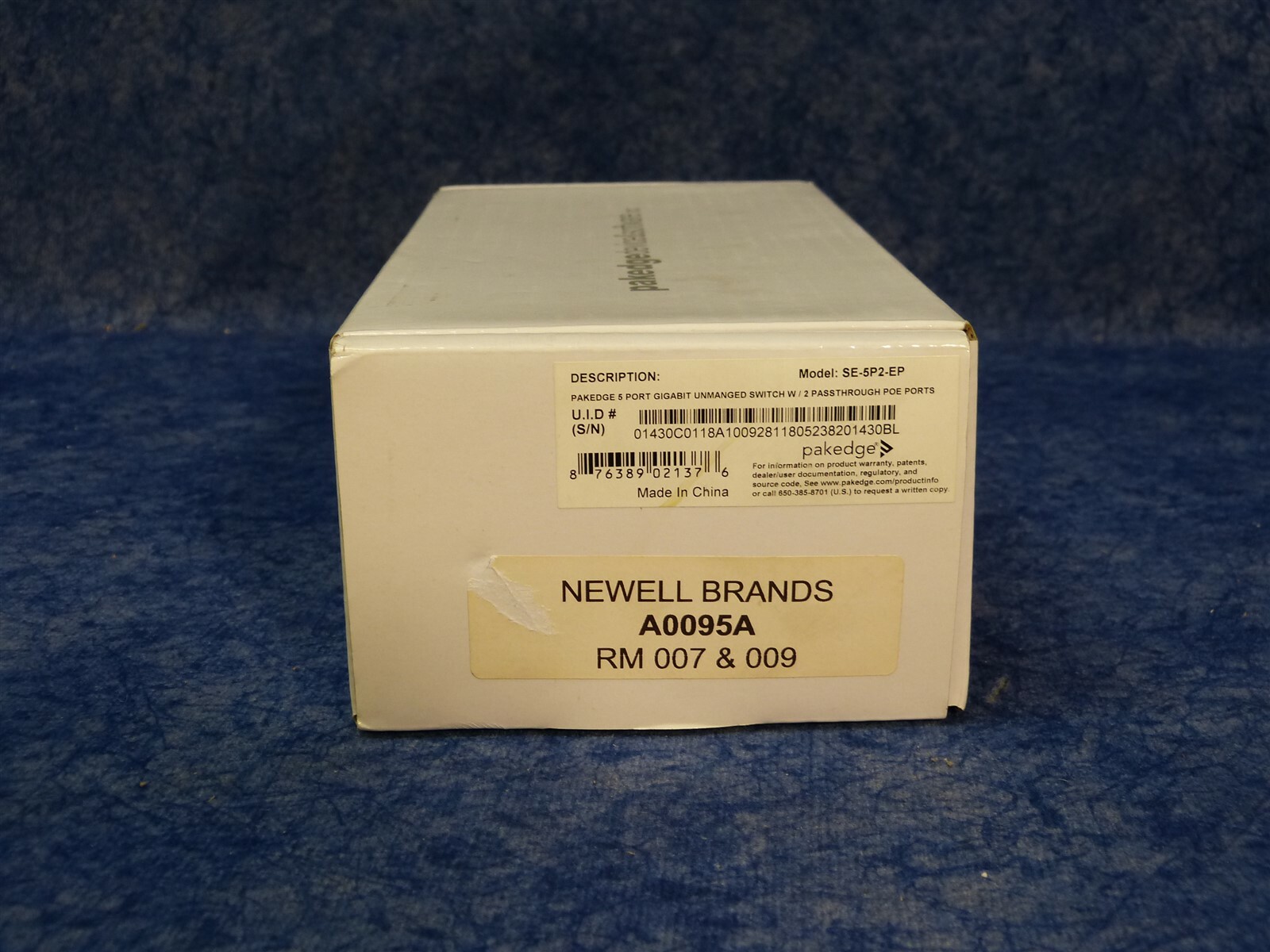 Pakedge Devices SE-5P2-EP 5 Port PoE Powered Gigabit Ethernet Switch (G101)