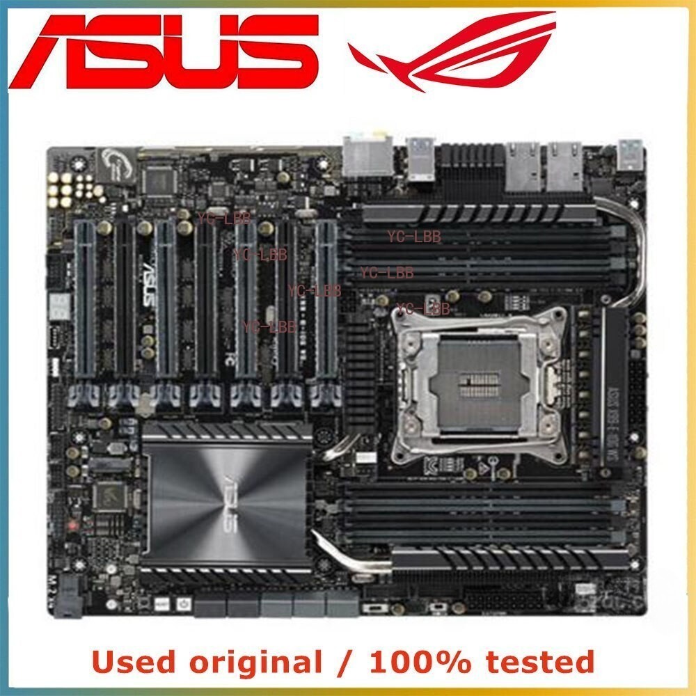 ASUS X99-E-10G WS Computer Motherboard LGA 2011-3 DDR4 64G For Intel X99 Desktop
