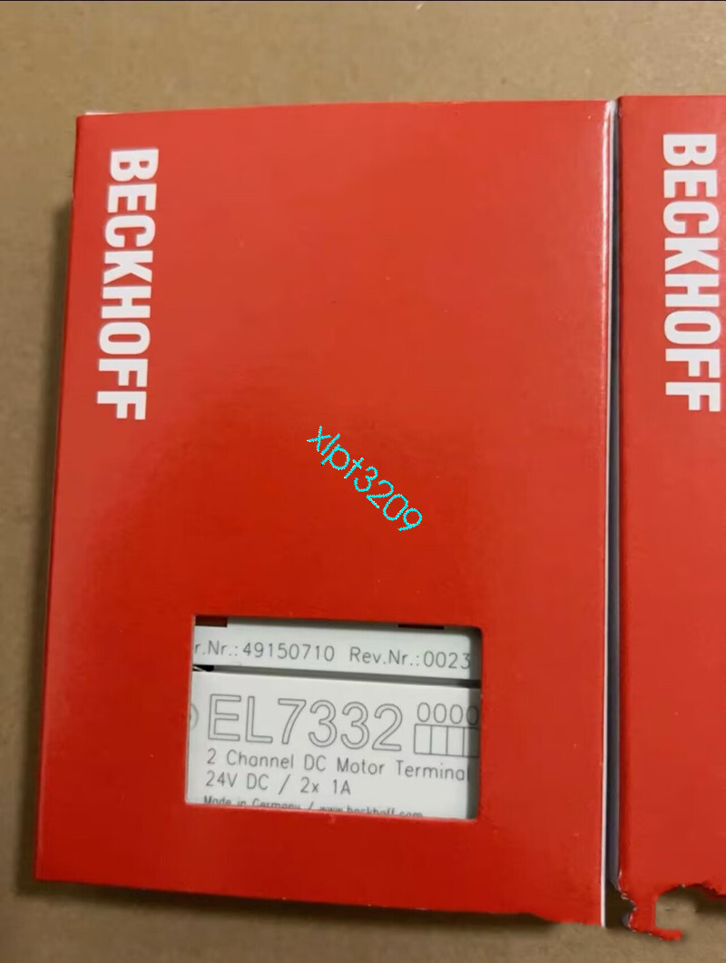 1PCs New Beckhoff EL7332 PLC Module In Box FedEx or DHL