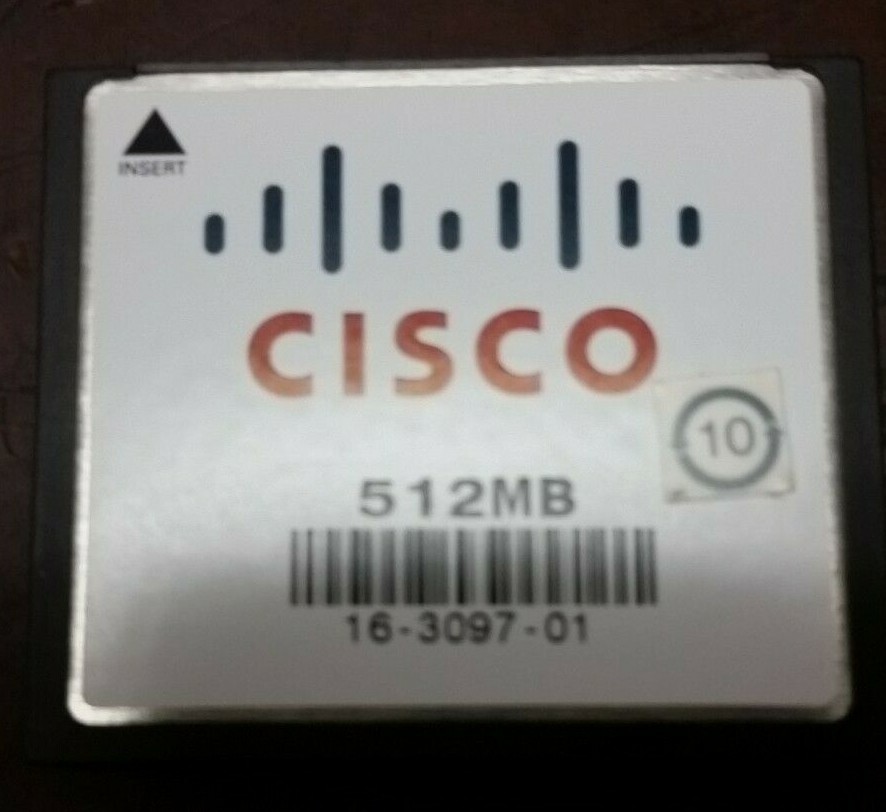 CISCO 512MB CF Compact Flash Card for Cisco Routers 16-3097-01