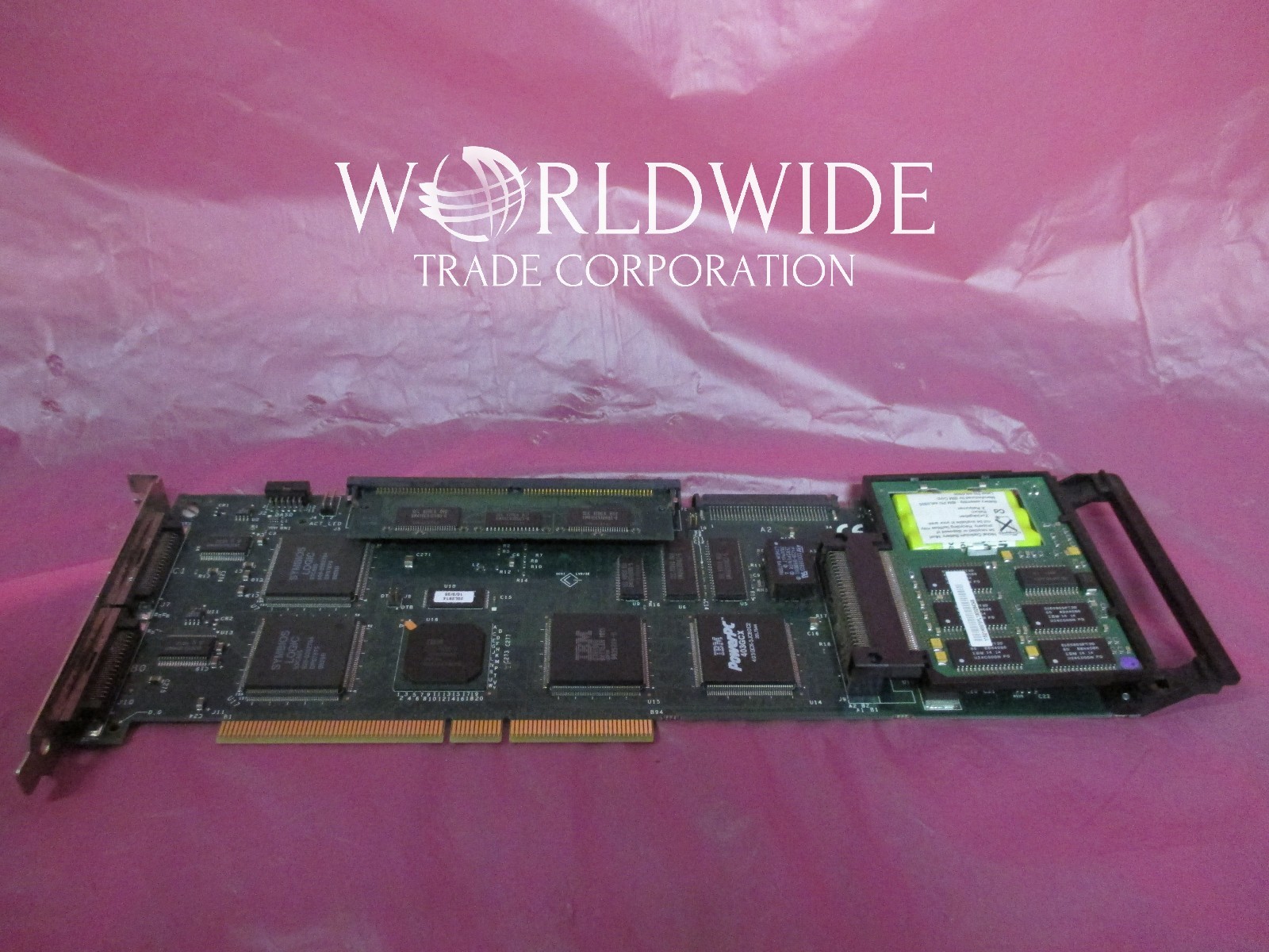 IBM 28L1004 PCI 3-Channel Ultra SCSI RAID Adapter Type 4-T pSeries 7025 7026 