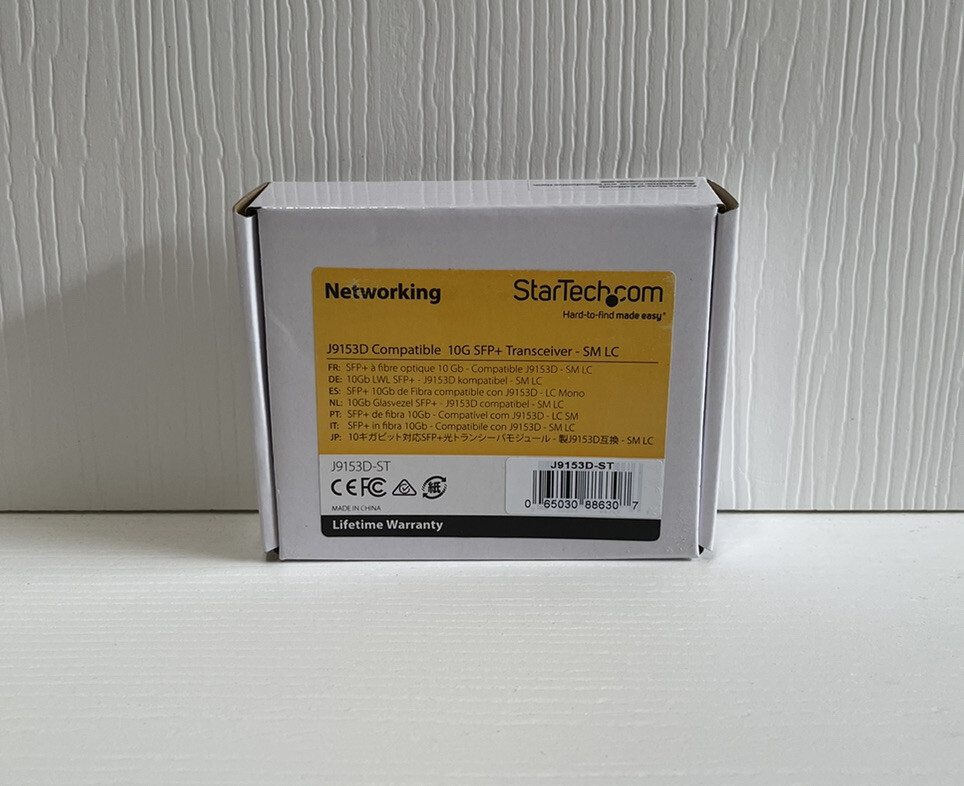 StarTech HPE J9153D Compatible SFP+ Module - 10GBASE-ER SMF Fiber Optic