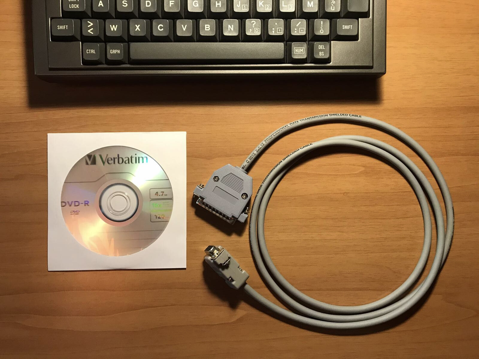 Olivetti M10 File Transfer Kit (Serial Cable + Software + Instructions)