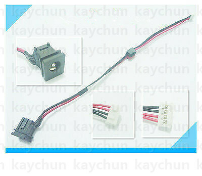 Original DC power jack cable harness for TOSHIBA Satellite M205-S4804 M205-S4806