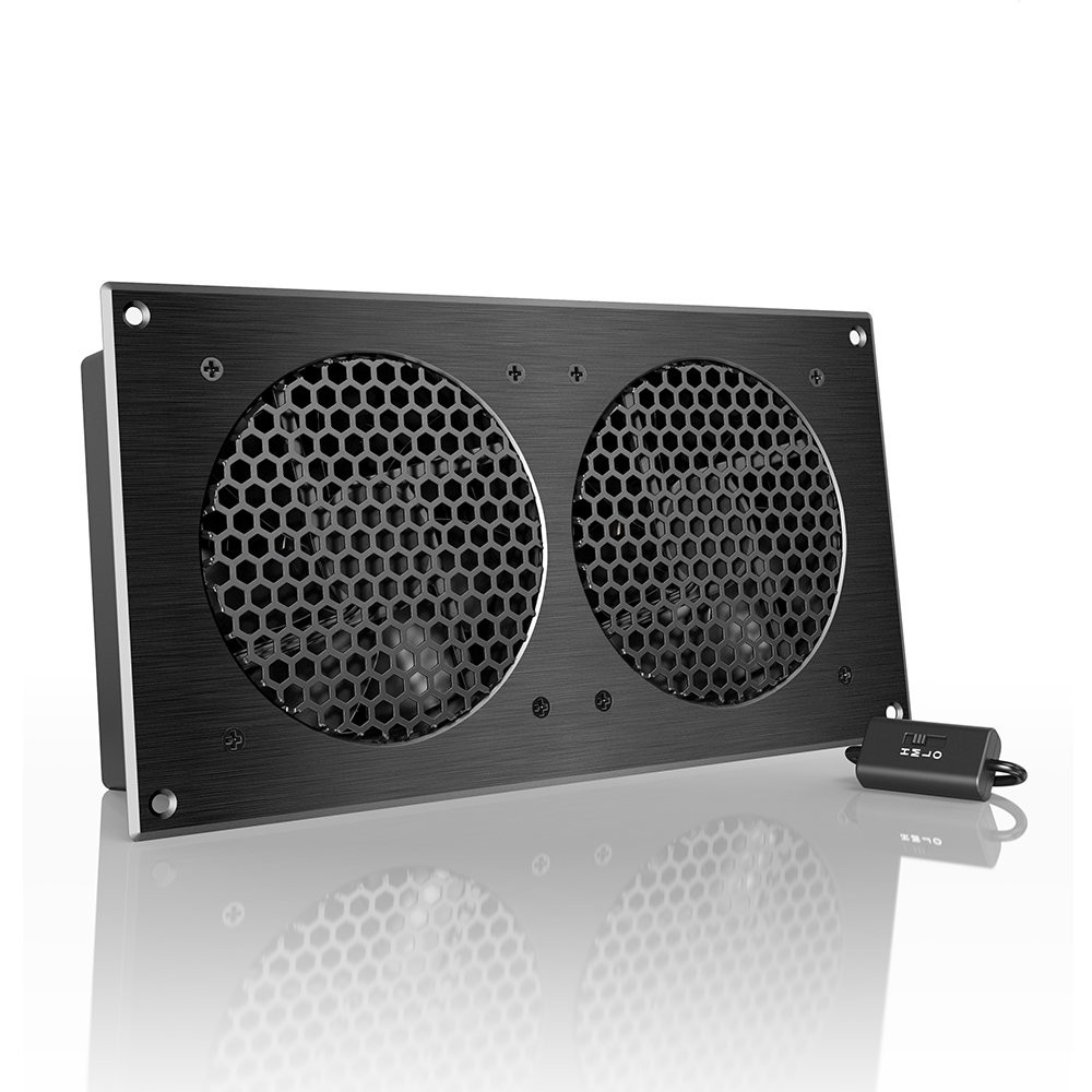 AIRPLATE S7, Quiet Cabinet Cooling Fan 12" w/ Speed Controller