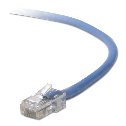 Belkin CAT5e Patch Cables, 6.5 ft, Blue, 2/Pack