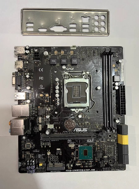 Used ASUS M32CD4 DP_MB REV 1.04 H110 LGA1151 DDR4 Motherboard Fully Tested